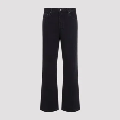 Off-white Half Arrow Slim Relax Jeans In Blue