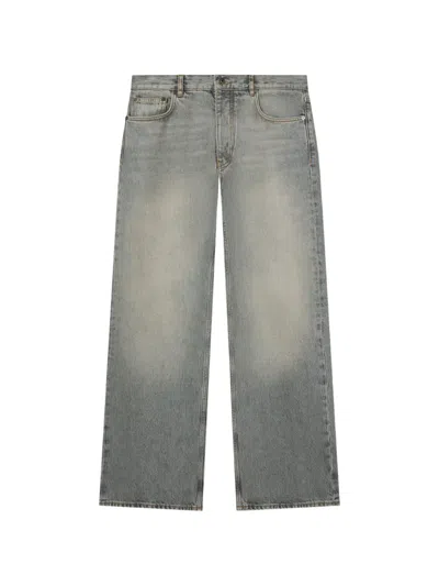 Off-white Half-arrow Slim Relaxed Jeans In Blue