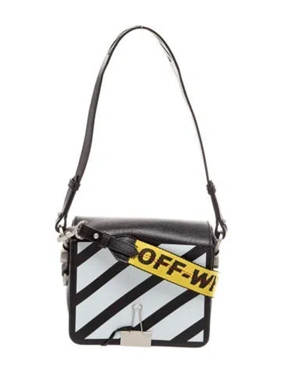 Pre-owned Off-white Haymarket Check Shoulder Bag In Multi