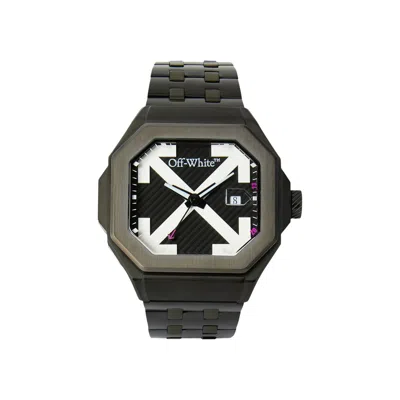 Pre-owned Off-white Heavy Duty Bracelet Watch 'black' | Men's Size Onesize