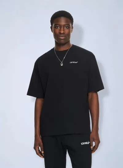 Off-white Heraldic Arrow Cuffed Sweatpant In Black