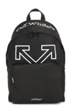 Off-white Heritage Mini Backpack In Polyamide In Black