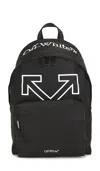 Off-white Heritage Mini Backpack In Polyamide In Black