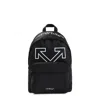 Off-white Heritage Mini Backpack In Polyamide In Black