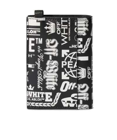 Off-white Heritage Multilogo Wallet In Pink