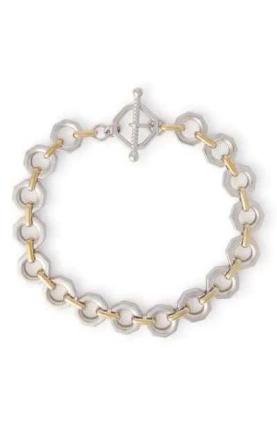 Off-white Hex Nut Toggle Bracelet In Multi