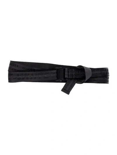 Pre-owned Off-white Industrial Canvas Belt Kit In Gray