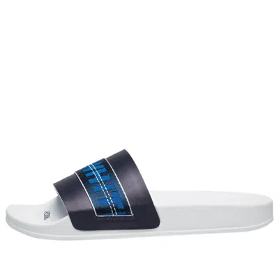 Off-white Industrial Slide 'blue White' In Black