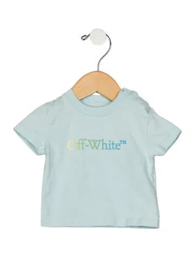 Pre-owned Off-white Babies' Infant Boys' Graphic Print T-shirt In Blue