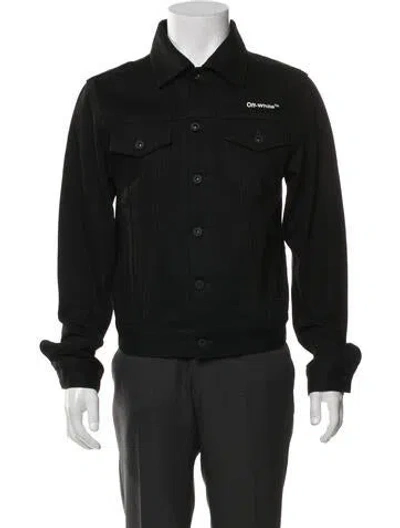 Pre-owned Off-white Jacket In Black
