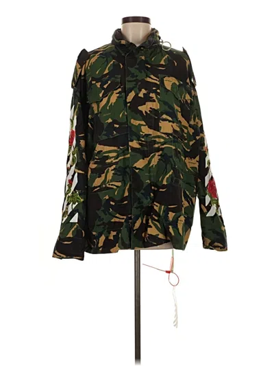 Pre-owned Off-white Jacket In Green
