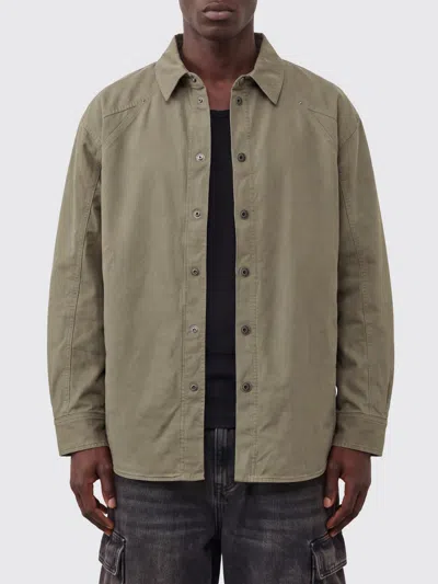 Off-white Jacket Men Color Olive In Green