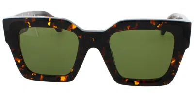 Off-white Jackson 6055 Men's Sunglasses Tortoiseshell Size 50 In Brown