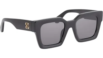Off-white Jackson Grey Square Unisex Sunglasses Oeri13i 1007 50 In Gray