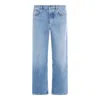 Off-white Medium Blue Cotton Jeans In Blue