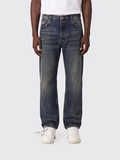 Off-white Jeans Men Color Blue