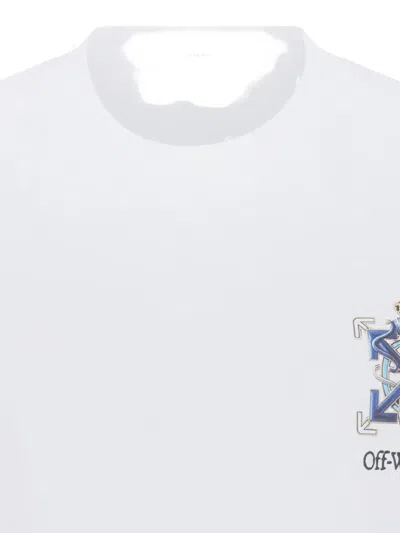 Off-white Jewel Arrow Skate T-shirt In Black