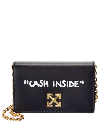 Off-white Jitney 0.5 Leather Shoulder Bag