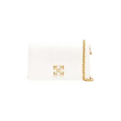 Pre-owned Off-white Jitney 0.5 Shoulder Bag 'white' | Women's Size Onesize