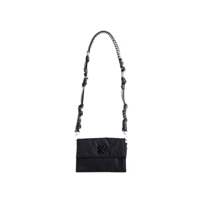Pre-owned Off-white Jitney 1.4 Soft Shoulder Bag 'black' | Men's Size Onesize