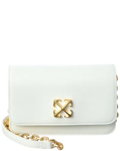 Off-white ™ Jitney Leather Wallet On Chain