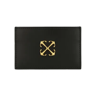 Pre-owned Off-white Jitney Simple Card Case 'black' | Women's Size Onesize