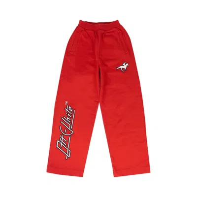 Pre-owned Off-white Jockey Square Sweatpant 'red' | Men's Size Xs