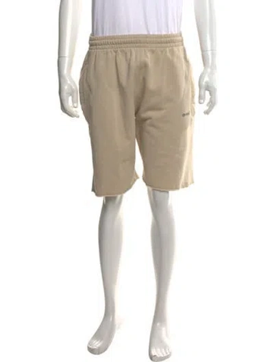Pre-owned Off-white Jogger Shorts In Neutrals