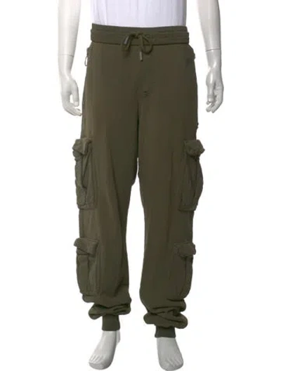 Pre-owned Off-white Joggers In Green