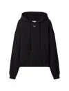 Off-white Kangaroo-pocket Hoodie In Black
