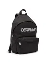 Off-white Kid's Bookish Backpack In Black