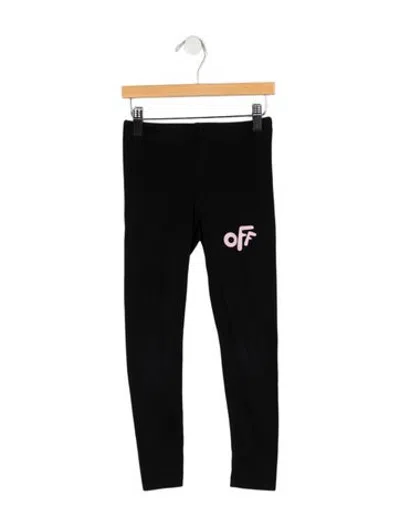 Pre-owned Off-white Kids Bottoms In Black