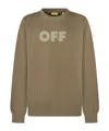 Off-white Kids Logo Print Sweatshirt In Multi