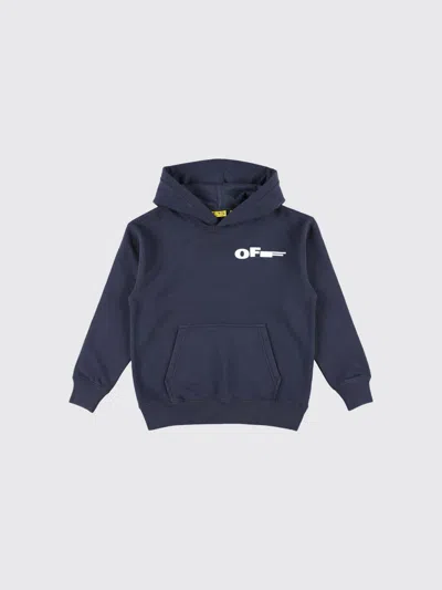 Off-white Kids Sweater Kids In Blue