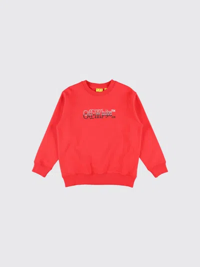 Off-white Kids Sweater Kids In Red