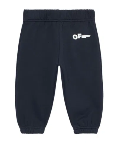 Off-white Kids Type Logo Printed Sweatpants In Multi