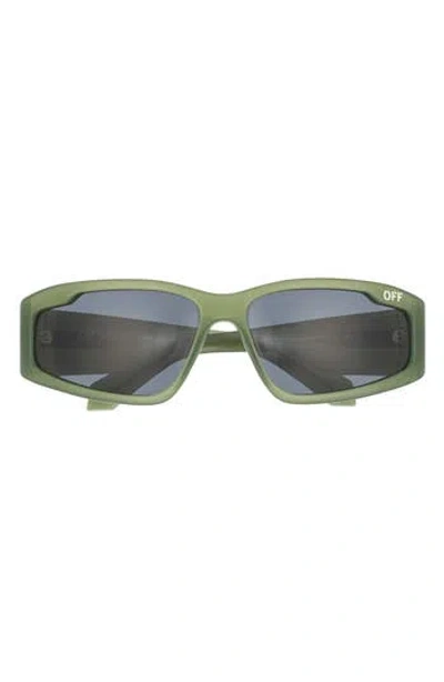 Off-white Kimball 64mm Sunglasses In Green
