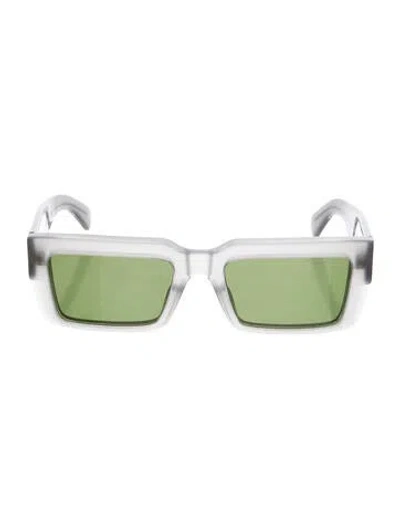 Pre-owned Off-white L Square Sunglasses In Grey