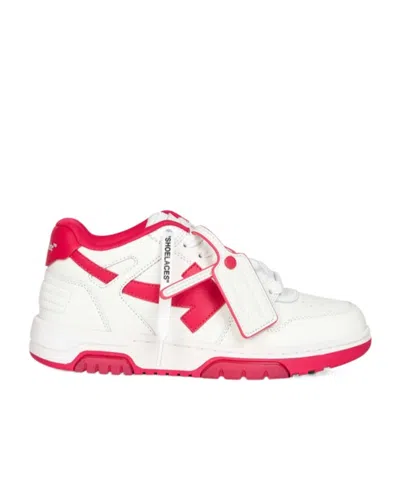 Off-white Lace-up Sneakers In White