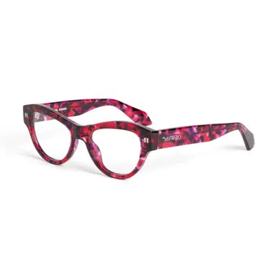 Off-white Ladies Black Cat Eye Eyeglass Frames Oerj076style76 2900