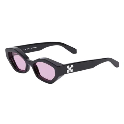 Off-white Ladies Black Cat Eye Sunglasses Oeri144hilo 1030 In ["pink"]