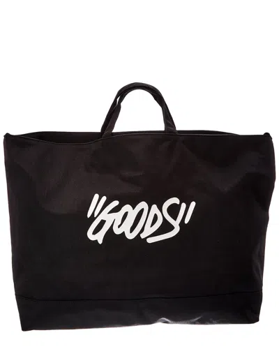 Off-white ™ Large Canvas Quote Tote In Black