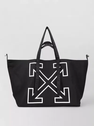 Off-white Large Tote Bag Dual Top Handles