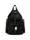 Off-white Large Urban Drawstring Backpack In Black