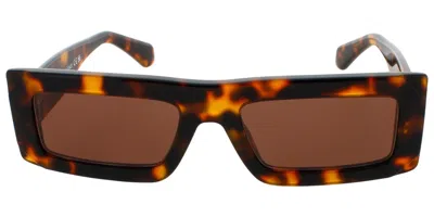 Off-white Laurel 6064 Men's Sunglasses Tortoiseshell Size 54 In Animal Print
