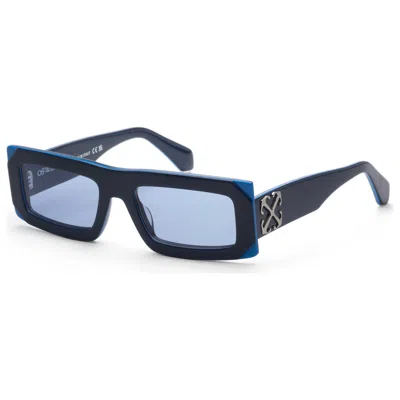 Off-white Laurel Women's Sunglasses In Blue