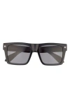 Off-white Lawton Rectangular Sunglasses In Black