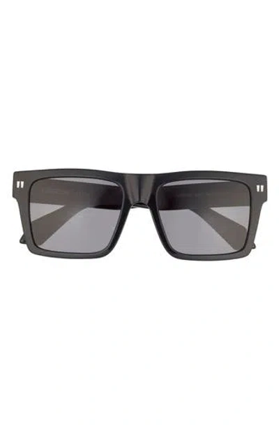 Off-white Lawton Rectangular Sunglasses In Black