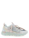 Off-white Layered Technical Mesh Sneakers In Blue