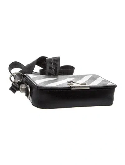 Pre-owned Off-white Leather Belt Bag In Gray